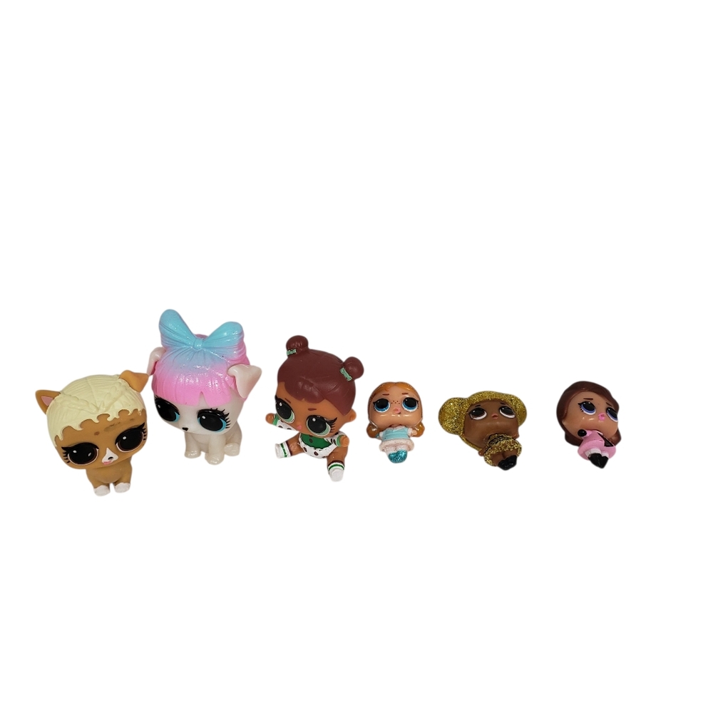 LOL Surprise Dolls & Pet Figures Lot of 6‎